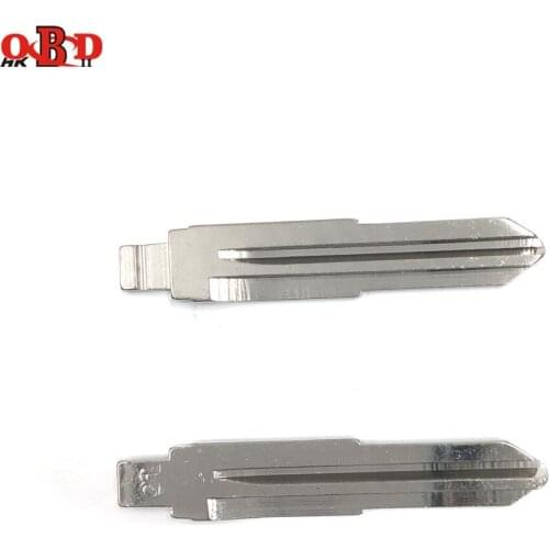 HKOBDII 10 pcs/lot Metal Blank Uncut Flip KD Remote Car Key Blade Type 21# for Toyota