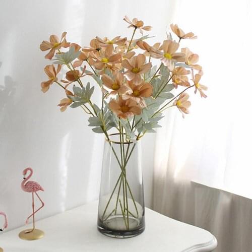 Artificial Coreopsis Multi-use Handmade Faux Gesang Flower Artificial Coreopsis Display for Gifts Wedding Decoration Wholesale