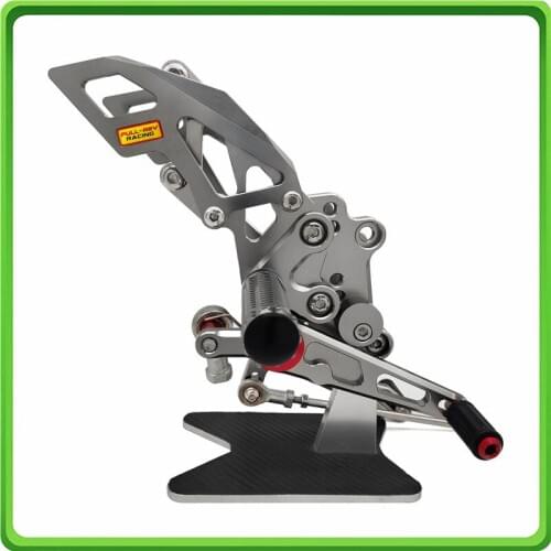 Adjustable Rearsets rear set sets footrest foot pegs pedal For Kawasaki Ninja 300 Z300 EX300 2013 2014 2015 2016 2017 2018 Gold