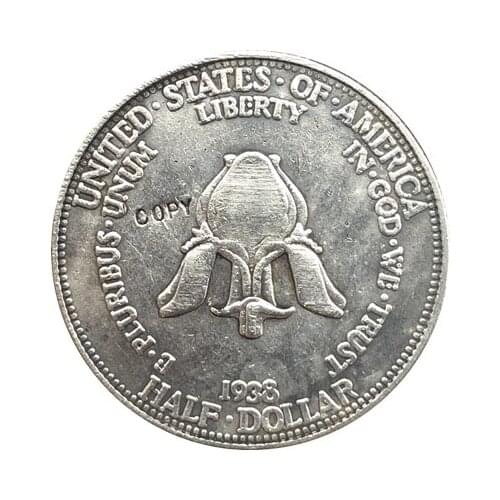 USA Dollar New Rochelle 1938 COIN COPY 30.6mm