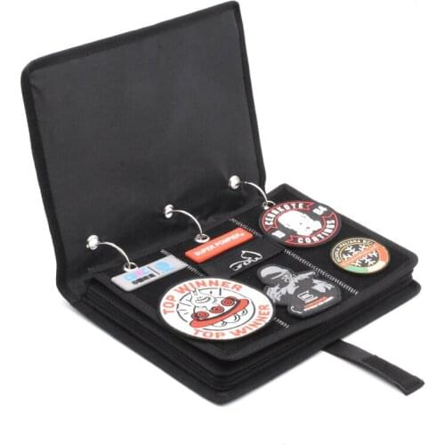 Oxford Cloth Patches Wall Hanging Display Book EDC Military Collection Armband Finishing Embroidery PVC Storage Armor Poster