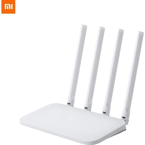 Original Xiaomi Mi WiFi Router 4C 65 RAM 300Mbps 2.4G 802.11 b/g/n 4 Antennas Band Wireless Routers WiFi Repeater APP Control