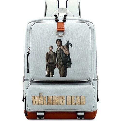 The Walking Dead Backpack For Boys Girls Travel Shoulder Backpack Men Women Large Capacity Daily Bookbag Mochila