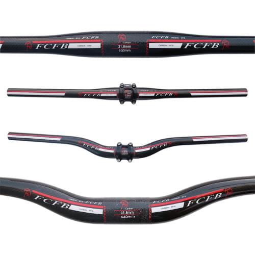 Special 100% Origina hot FCFB FW flat rise handlebar mountain handlebar carbon handlebar flat 720mm weight 118g