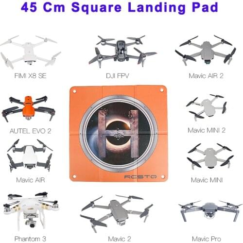 Universal Foldable Landing Pad For DJI FPV Mavic Air 2 Mavic Pro Mavic 2 Air 2S Spark Phantom 3 4 Drone Accessories