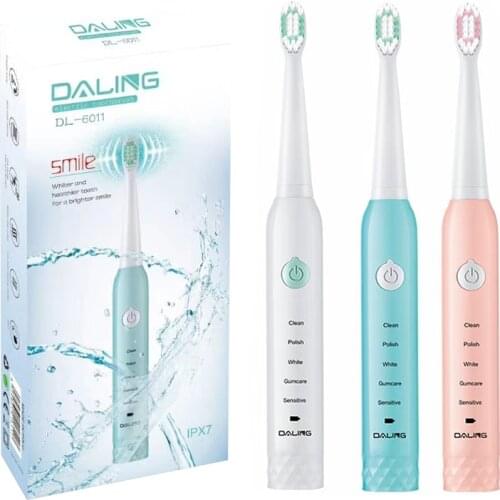 5 speed original electric toothbrush ultrasonic rechargeable toothbrush for adults kids sonic teeth brush lithium battery