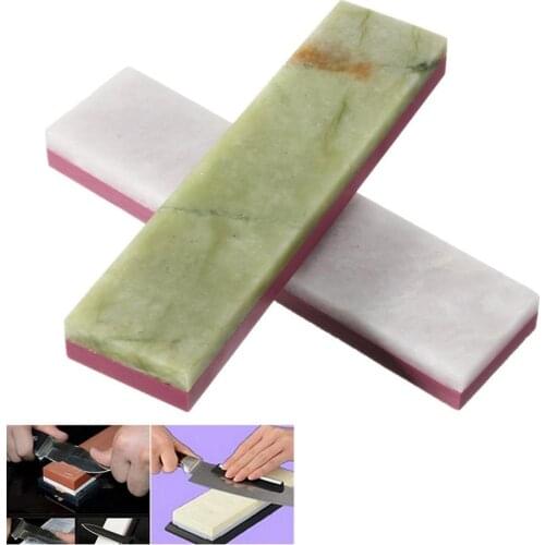 1 pcs 10000# Hardness Double Side Cutter Sharpening Coarse Fine Whetstone Sharpener For Kitchen Cutter Grindstone Accessory