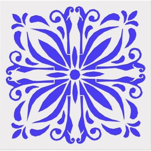 13*13 Creative Layering Stencils for Diy scrapbook/photo album Decorative Embossing coloring,painting stencil,home decor