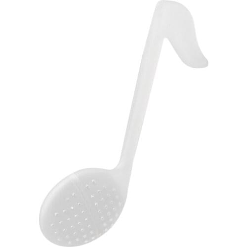 2PCS Teaspoon Infuser Filter Creative Music Note Fashion Convenience Tea leaf Strainer Teaspoon Infuser Modern Design Plastic