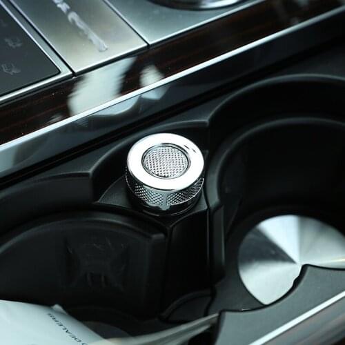 2 Pcs For Land Rover Range Rover Sport Vogue SV 2009-2017 Car ABS Chrome Cigarette lighter Cover Trim Accessories
