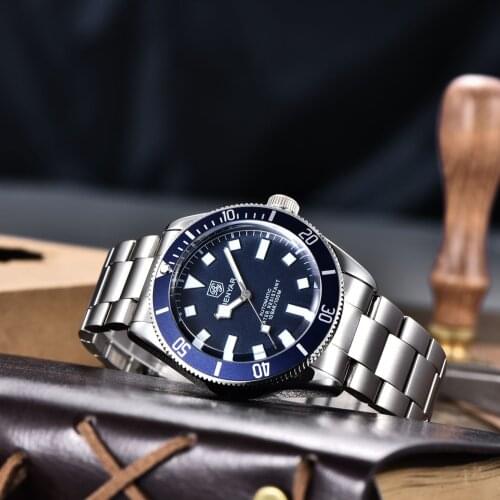 2021 New BENYAR Mens Watches automatic watch men business mechanical watches for men Luxury waterproof clock man reloj hombre