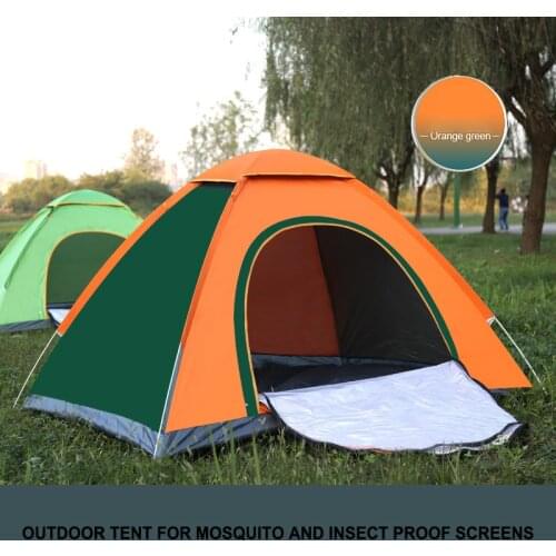 Outdoor Automatic Pop Up Camping Tent 1-4 Person Family Multiple Models Easy Open Hiking Travelling Tents Ultralight Sun Shelter