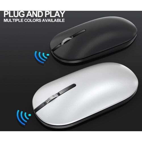 Bluetooth 5.0 2.4Ghz Wireless Mouse AA Battery Mause X7 Dual-Mode Slim Silent 1200DPI Button Mute Bluetooth Mouse For PC Laptop
