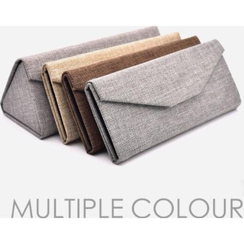 Foldable Sunglasses Case Transparent Korea Cloth Glasses Box Ecofriendly Eyewear Eyeglasses Protector Container For Sun Glasses