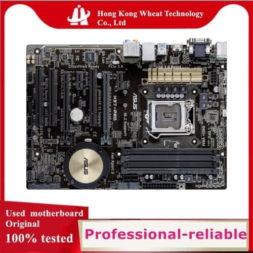 For ASUS H97-PRO Motherboard Socket LGA 1151 DDR3 SATA3 For Intel H97 Original Desktop Used Mainboard