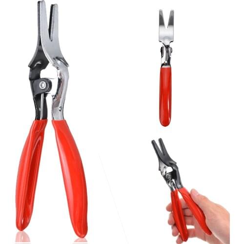 Flexible Auto Angled Type Fuel Angled Vacuum Line Tube Hose Remover Separator Pliers Pipe Tool Hand Tool