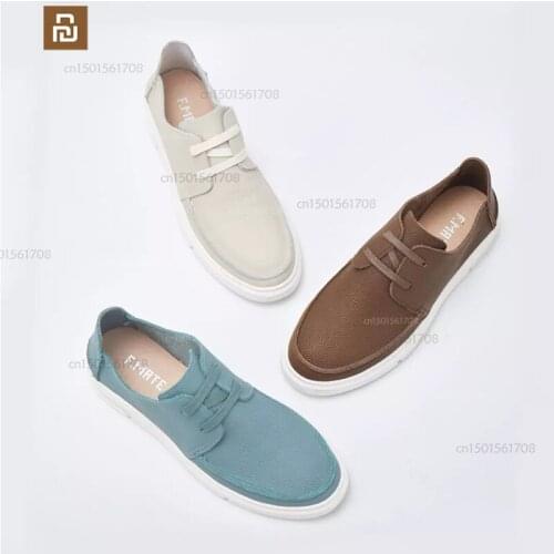 Xiaomi retro handmade cowhide simple casual shoes breathable leather mens leather shoes business shoes
