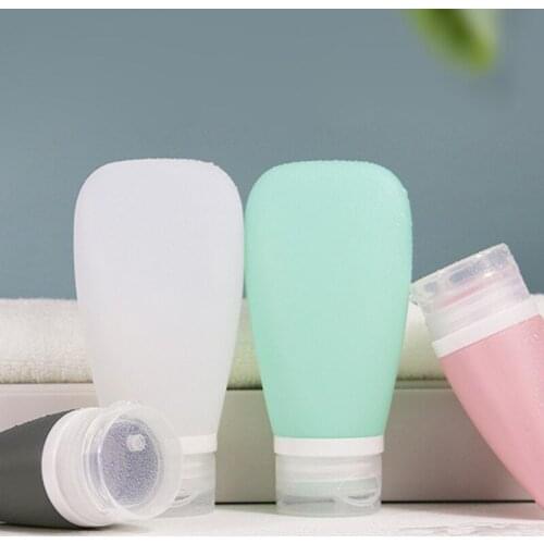 Silica Gel Packaging Bottle Set Travel Sub-Bottle Set Travel Cosmetic Sub-Bottle 100% Brand new