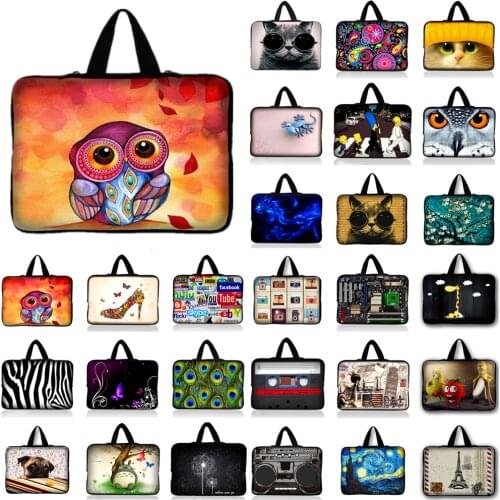 10 11.6 13 13.3 14.4 15.6 17.3 inch Handle Laptop Sleeve Bag Notebook Smart Cover Case PC Handbag For Macbook Air/Pro/Retina #R