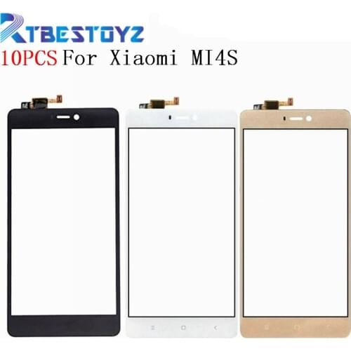 10PCS/Lot 5.0 inch For XiaoMi Mi 4S Mi4s Touch Screen Digitizer Sensor Replacement Original Touch Panel Perfect Repair Parts