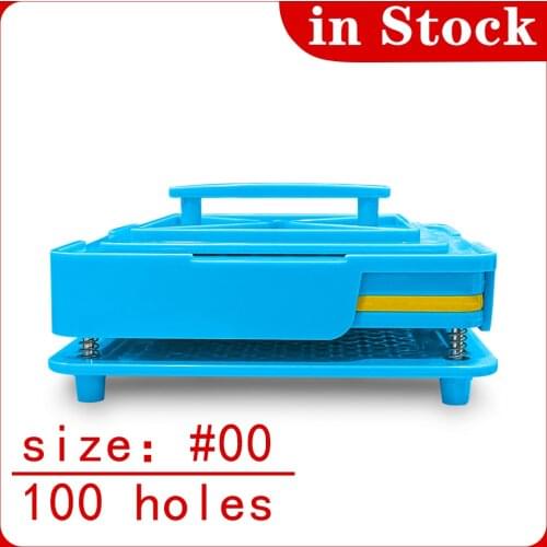 100 Holes) Size 00 Manual Capsule Filler / Capsule Filling Machine / Capsule Capper / Capsule Connection Machine