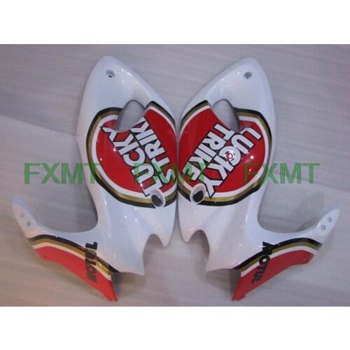 1998 - 2002 SV 650 Fairings 99 01 SV400 Red White 2000 for Suzuki SV400 Full Body Kits