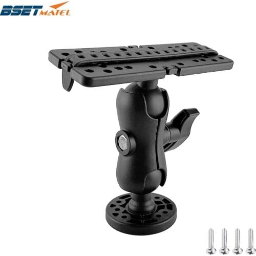 360 Degree Swivel Ball Mount Marine Kayak Electronic Fish Finder Mount Base Fishfinder GPS Plate Rotating Boat GPSMAP Supporter