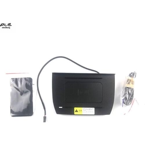 1Set ABS Plastic 15W QI Fast Charging Car Wireless Charger Phone Holder for 2016-2020 Honda Civic 10th MK10