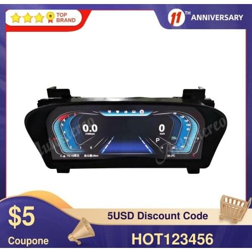 Android 9.0 Digital Cluster Virtual Cockpit For Toyota Alphard Vellfire Tesla Screen Multimedia Player Auto Radio Stereo GPS IPS