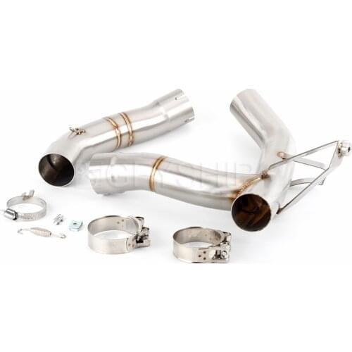 For Ducati Multistrada 950 / S 2017-2021 MTS950 MTS 950 Escape Decat Pipe Motorcycle Exhaust Link Pipe Catalyst Delete Pipe