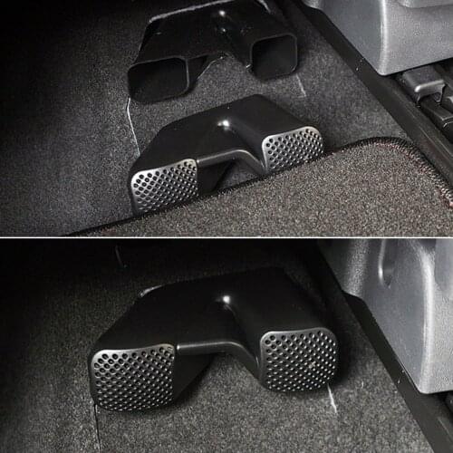 For Renault Kadjar 2015-2020 Under Seat AC Heat Floor Air Conditioner Vent Outlet Grille Protective Cover Car Styling