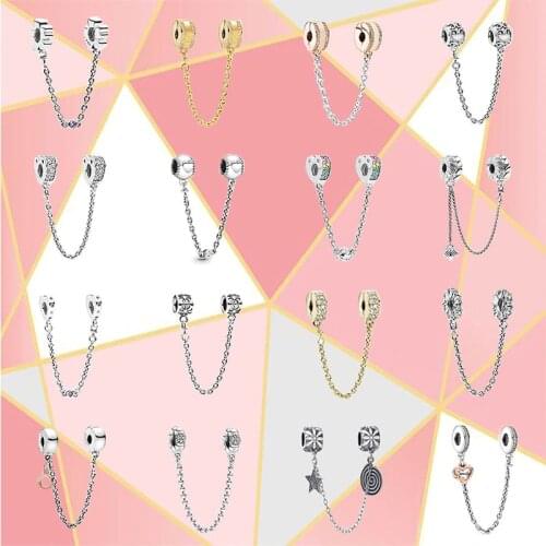 Kakany 2021 New Fashion S925 High-quality O-shaped Crown Safety Chain Series Exquisite Fashion Jewelry Gifts For Couples