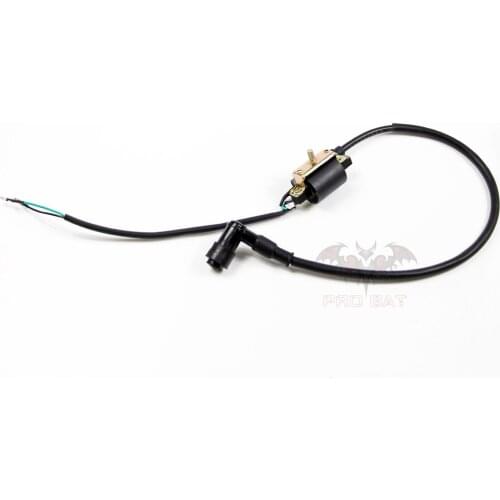 IGNITION COIL SPARK PLUG For 50cc 70cc 90cc 110cc 125cc 140cc 150cc ATV Quad Pit Dirt Buggy Kazuma Roketa PRO BAT New