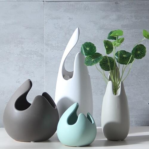 Creative Table Vase Decoration Nordic Room Decoration Wine Cabinet Living Room Ceramic Crafts