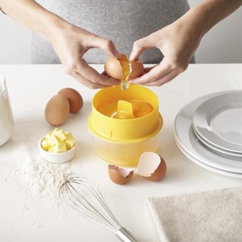 New Yolk Separator Food-grade Egg Baking Cooking Kitchen Tool Hand Egg Gadgets Tools Egg Divider Sieve Home Kitchen Accessories