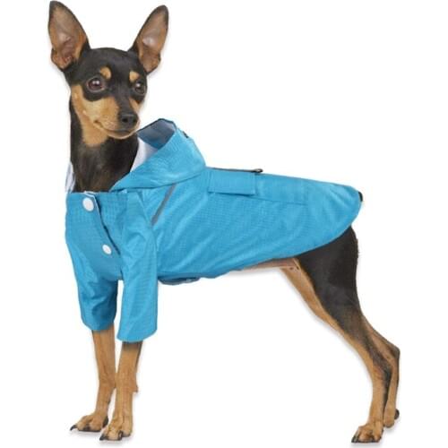 Big Dog Clothes Raincoat for Dogs Waterproof Rain Cape for Pet Clothing Golden Retriever Pet Dog Rain Coat Jumpsuit Rain Suit