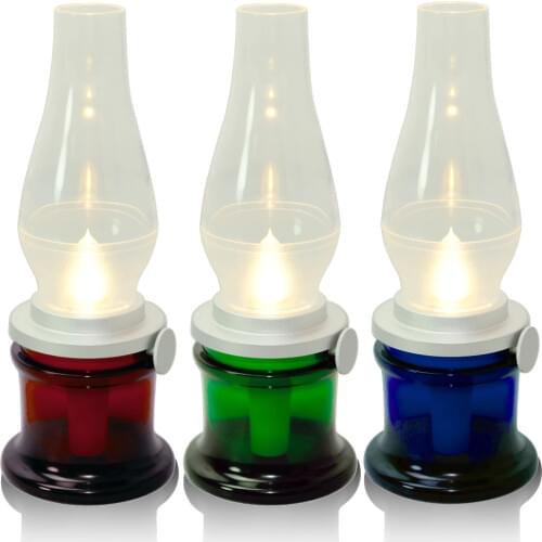 Game Room Escape props Adjustable Vintage Nostalgia Design USB Rechargeable Blew Control LED Reading Light Desk Table Lamp