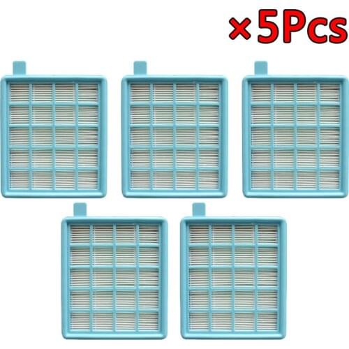 5Pcs Vacuum Cleaner Replacement Parts Hepa Filter For Philips FC8470 FC8471 FC8472 FC8473 FC8474 FC8475 FC9523 Motor Hepa Filter
