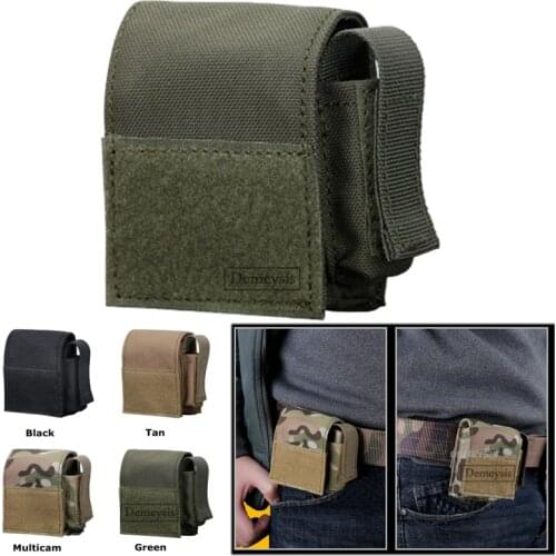 Tactical Molle Pouch Multifunctional EDC Springs Tool Waist Utility Pack Airsoft Hunting Cigarette Bag