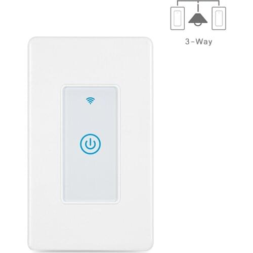 Smart Home Graffiti 10a American Standard Touch Switch Wifi 3-Way Alexa Voice-Activated Intelligent Dual-Control Switch