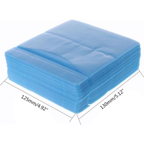 Yuanmaoao Double Sided Envelope Cover Storage Case PP Bag Sleeve for CD-DVD 100Pcs