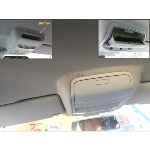 Car Sun Glasses Box For Volkswagen VW Magotan B7L Golf 6 Sagitar Tiguan Case Car Roof Glasses Box Holder Car-styling Accessories