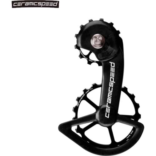 CERAMICSPEED System Coated Shimano/9100 8000 SRAM Red / Force AXS Ceramics Bearing Pulley Wheel 11S/12S Bike Rear Derailleur