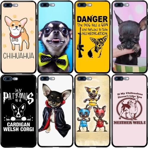 Cover Case for Xiaomi Redmi Note 10 9 9S 9A 8 8T 7 6 7A 6A 5A 5 A1 A2 A3 Pro Max Plus Chihuahua Dog Puppy
