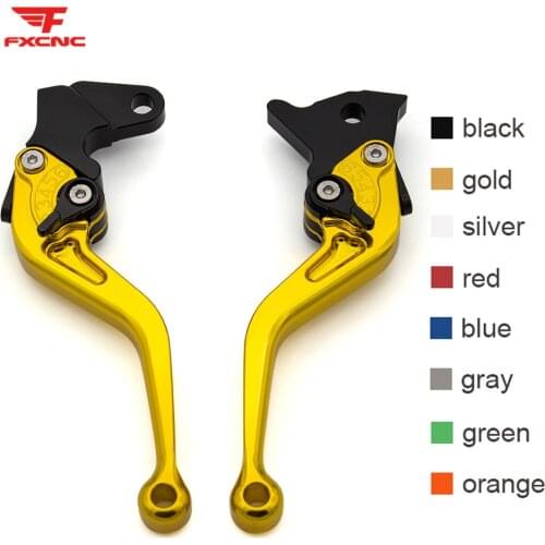 For SUZUKI HAYABUSA GSXR1300 GSX1300R 2008 - 2017 16 15 Aluminum CNC Short Adjustable Motorcycle Brake Clutch Levers Handle Set