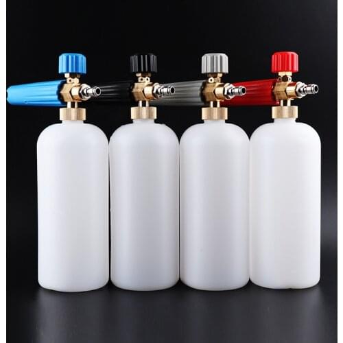 Car Cleaning Foam Nozzle Pot Washing Shampoo Foam Gum Sprayer Gun RV Camper Clean Wash Tool Accessories For Trailer Van Lorry