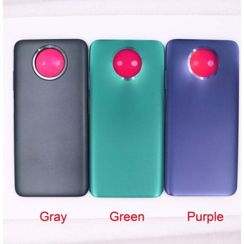 Original Battery Cover with side button for Redmi note 9T&Chinese Version Redmi Note 9-5G-Gray&Green&Purple