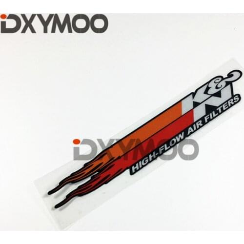 Warning Filter Charger Equipment Stickers Motorcycle Bike Guitar Car Styling for HIGH-FLOW AIR FILTERS 250x40mm