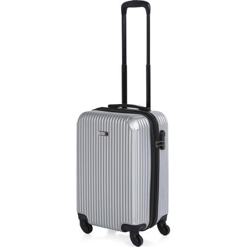 Joystar Abs Silver Small Size Suitcase