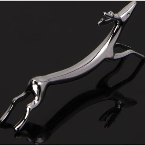 T21D Zinc Alloy Running Deer Chopsticks Rest Spoon Stand Fork Knife Holder Decoration